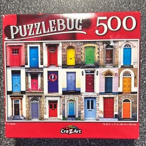Puzzlebug by CraZArt 500 Pieces Puzzle (NWT)(all pieces in box)